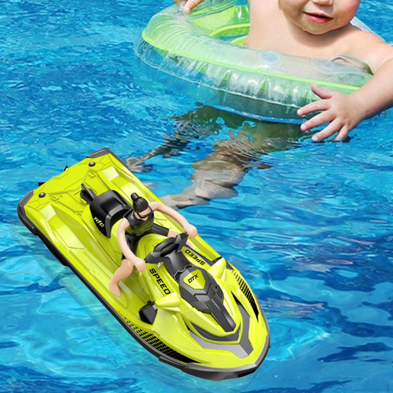 RC моторная лодка детская моторная лодка скорость водная игрушка для озерных прудов